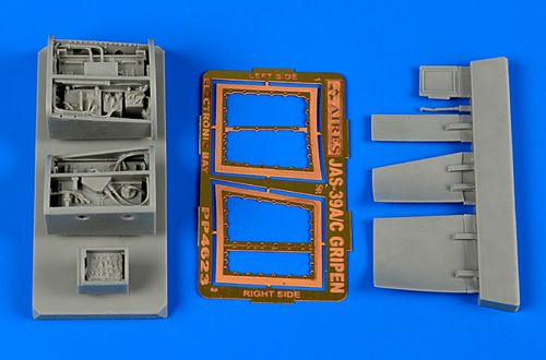 Saab JAS-39C Gripen electronic bay (designed to be used with Kitty Hawk Models Models and Zimi Model kits)