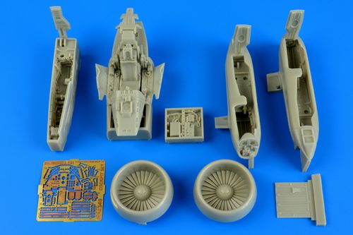 Fairchild A-10A Thunderbolt II detail set (designed to be used with Italeri kits)
