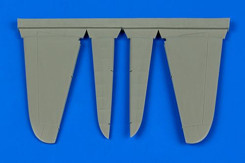 Mitsubishi A6M Zero control surfaces (designed to be used with Hasegawa kits)[Nakajima A6M2-N(?) A6M7 A6M5c A6M2-K Zero A6M5 A6M5a A6M2b Nakajima A6M2-N A6M2-K Zero A6M3 A6M2]
