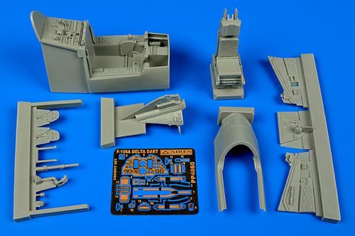 Convair F-106A Delta Dart cockpit set	 (designed to be used with Trumpeter kits)