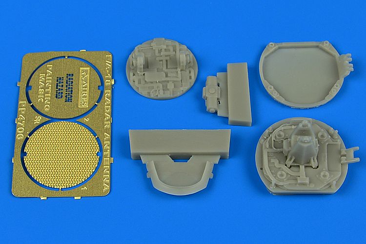 McDonnell-Douglas F/A-18C Hornet radar antenna (designed to be used with Kinetic Model kits)