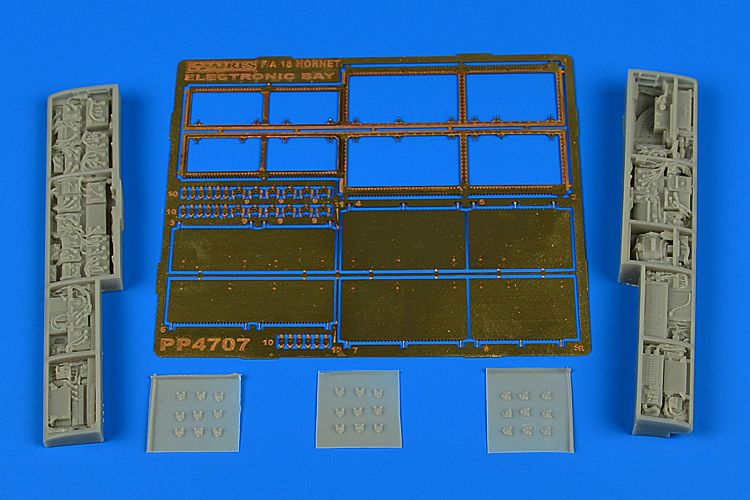 McDonnell-Douglas F/A-18C Hornet electronic bay (designed to be used with Kinetic Model kits)