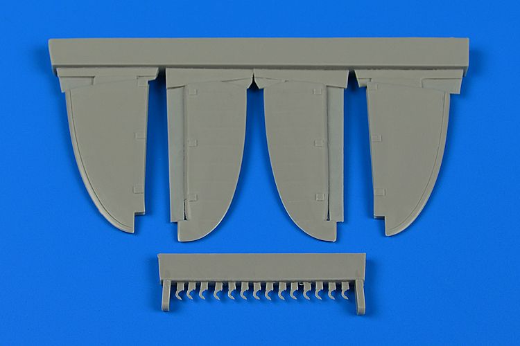 Macchi C.202 (late version) control surfaces (designed to be used with Eduard kits and Hasegawa kits)