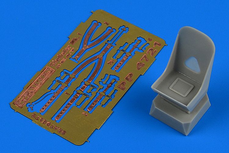 Gloster Gladiator Mk.I/Mk.II seat (designed to be used with Eduard kits and Roden kits)