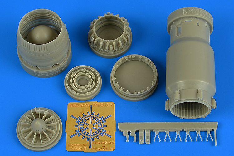 Mikoyan MiG-27 Flogger late exhaust nozzle -closed (designed to be used with Trumpeter kits)[MiG-27M] WAS £18.80. NOW BEING CLEARED!! SAVE 1/3RD!!!