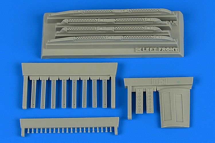 Sukhoi Su-17M3/M4 'Fitter'K covered chaff/flare dispensers (designed to be used with Kitty Hawk Models Models and Zimi Model kits)
