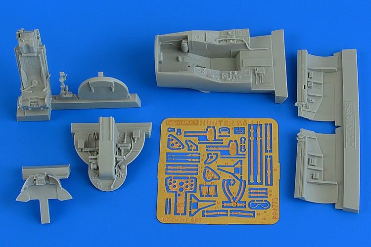 Hawker Hunter F.6 cockpit set (designed to be used with Airfix kits)
