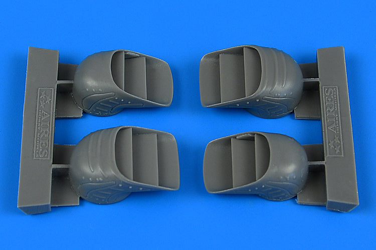 BAe Sea Harrier FRS.1/FA.2 exhaust nozzles (designed to be used with Kinetic Model kits)