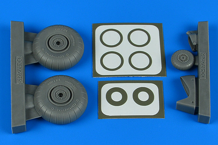 Dornier Do-17Z/Do-215 wheels & paint masks (designed to be used with ICM UA UK kits)