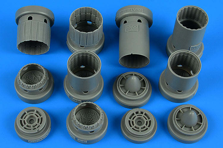 McDonnell F-4 Phantom II exhaust nozzles (designed be used with Hasegawa kits)[F-4E/F-4EJ/F-4F/F-4G/F-4J/F-4S]