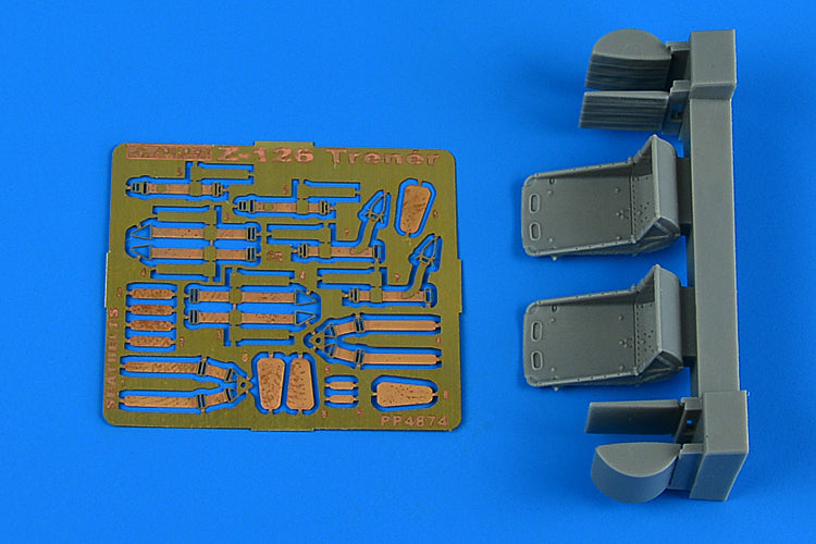 Z-126 Trenér seats	 (designed be used with Eduard kits)
