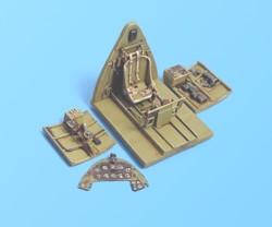 Grumman F6F-3/F6F-5 Hellcat cockpit (designed to be used with Academy kits)