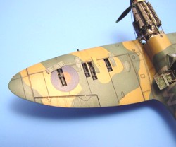 Supermarine Spitfire Mk.I gun bay (designed to be used with Tamiya kits)
