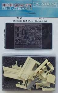 Junkers Ju-88A-4 cockpit set (designed to be used with Italeri kits)
