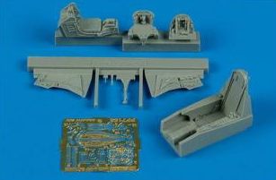 Douglas A-4E/A-4F Skyhawk cockpit (designed to be used with Fujimi and Hobby 2000 kits)