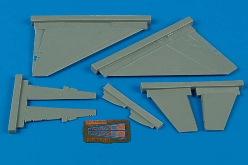 Saab J-35 'Draken' wing set (designed to be used with Hasegawa and Revell kits)[J-35J J-35O RF-35 J-35F J-35OEE JAS-39D JAS-39C]