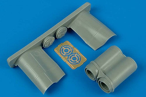 BAC/EE Lightning F.2/F.6 exhaust nozzles (designed to be used with Trumpeter kits)