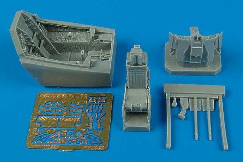Lockheed F-117A Nighthawk cockpit set (designed to be used with Hasegawa kits)