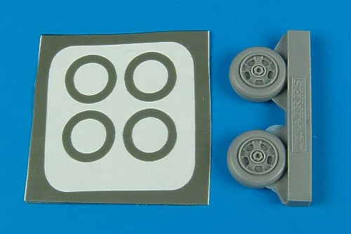 LTV A-7A/A-7B/A-7E Corsair II wheels and paint masks (designed to be used with Hobby Boss kits)