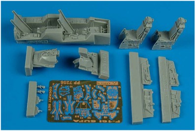 Lockheed-Martin F-16I Sufa 'Storm' Fighting Falcon cockpit set (designed to be used with Hasegawa kits)