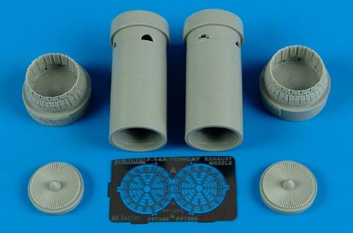 Grumman F-14A Tomcat exhaust nozzles - opened position (designed to be used with Hobby Boss kits)