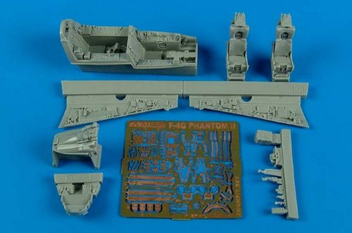 McDonnell F-4G Phantom II cockpit set (designed to be used with Hasegawa kits)