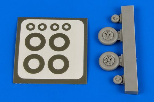 Mil Mi-2 Hoplite wheels & paint masks (designed to be used with Hobby Boss and Sky High kits)