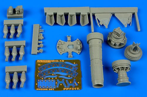 Mikoyan MiG-15bis engine set (designed to be used with Eduard kits)
