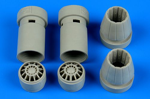 Boeing F/A-18E/F Super Hornet exhaust nozzles - opened (designed to be used with Hasegawa kits) [F/A-18F]