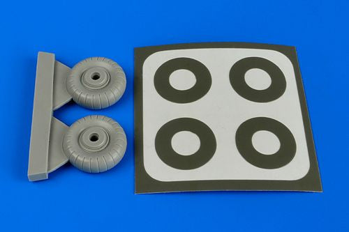 Dornier Do-17Z wheels & paint masks (designed to be used with Airfix kits)