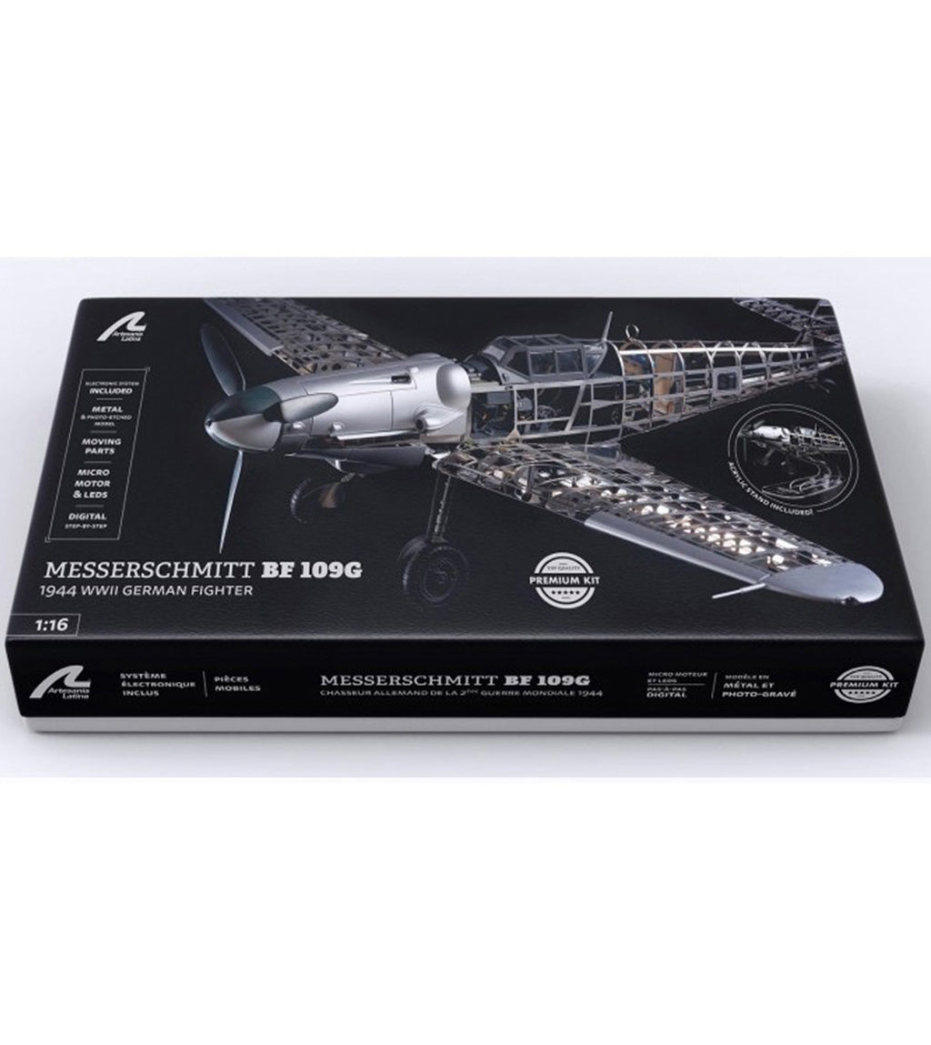 Artesania 1/16 Messerschmitt Bf109 Metal Model Kit With Lights