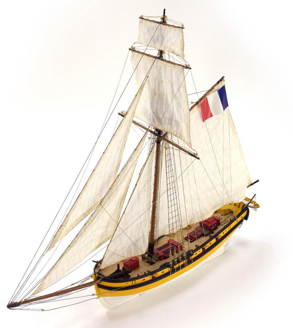 Artesania 1/50 Le Renard Corsair Cutter AL22401