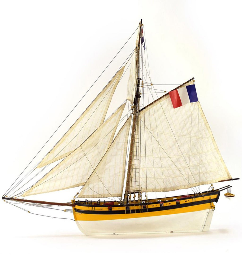 Artesania 1/50 Le Renard Corsair Cutter AL22401