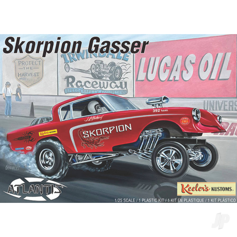 Atlantis Models Keelers Kustom's Studebaker Funny Car AMC13102