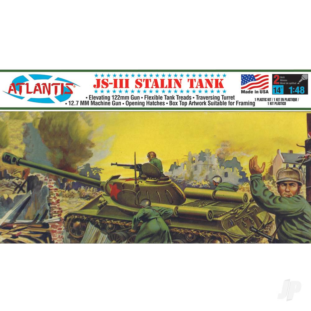 Atlantis Models 1:48 Russian Stalin Tank AMCA303 Main