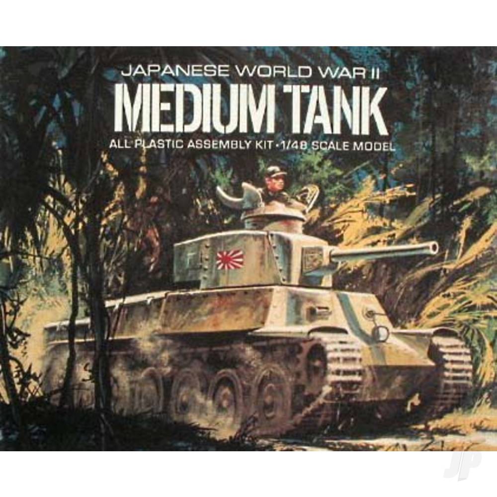 Atlantis Models 1:48 Japanese Chi-Ha Type 97 Medium Tank AMCA313 1