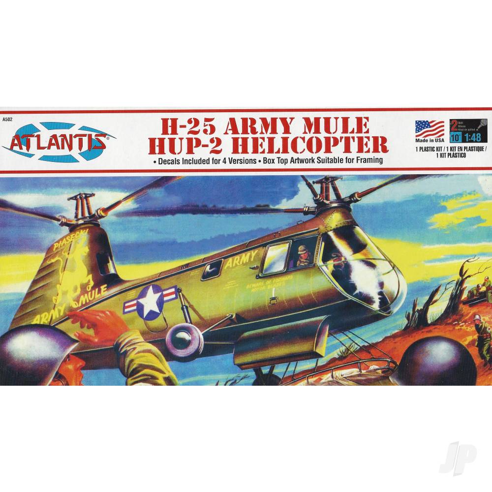 Atlantis Models H-25 HUP-2 Helicopter AMCA502