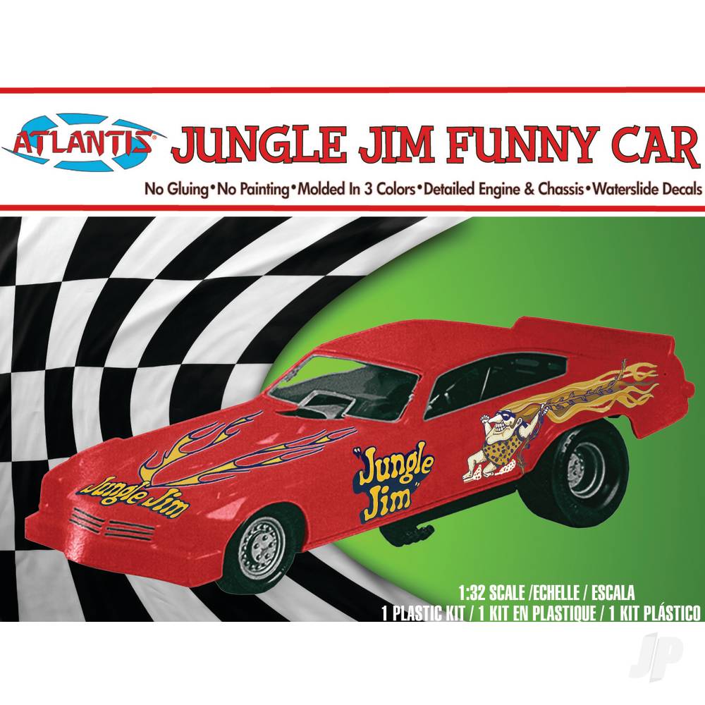 Atlantis Models 1:32 Snap Jungle Jim Vega Funny Car AMCH1119