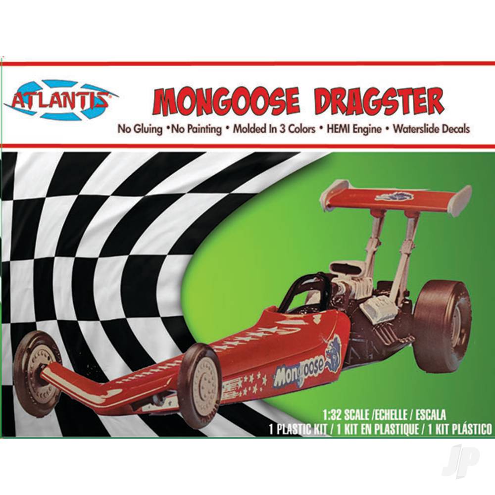 Atlantis Models 1:32 Snap American Rail Dragster AMCH1120