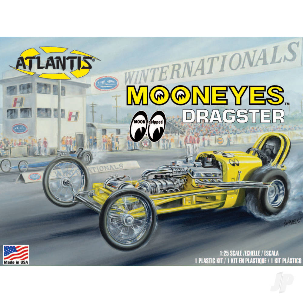 Atlantis Models 1:25 Mooneyes Dragster AMCH1223