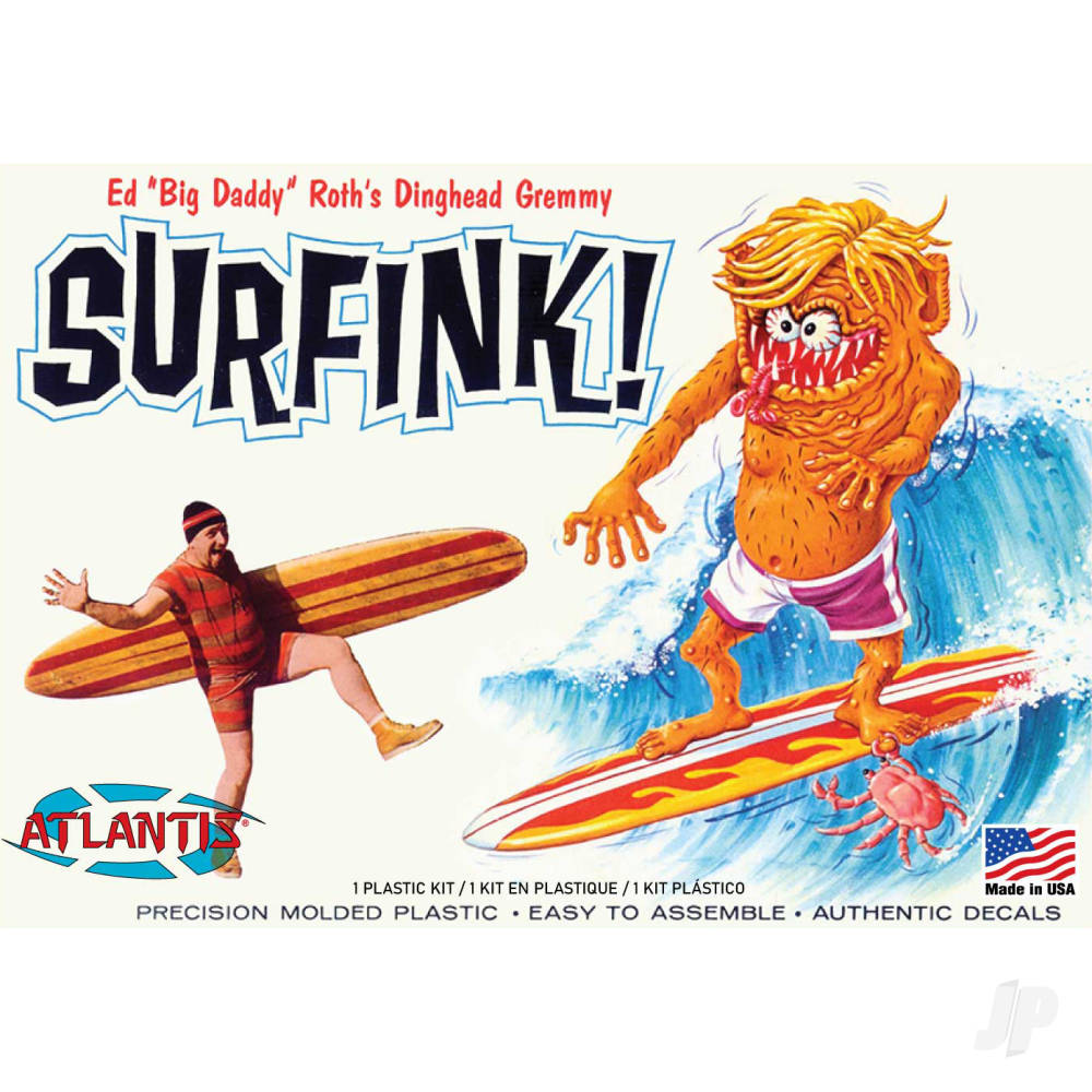 Atlantis Models Ed Big Daddy Roth Surfink AMCH1306