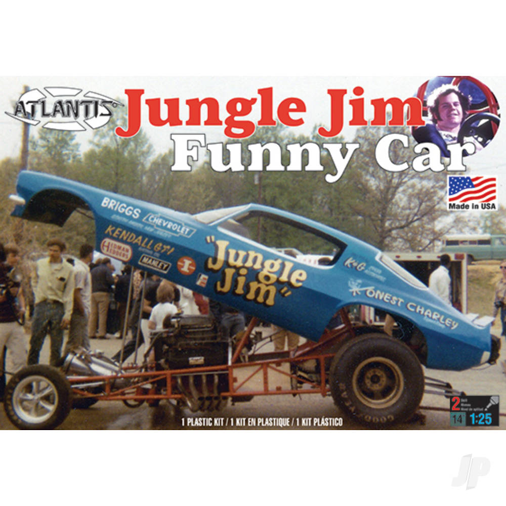 Atlantis Models 1971 Jungle Jim Camaro Funny Car AMCH1440