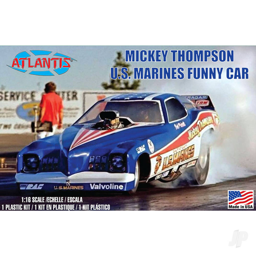 Atlantis Models Mickey Thompson Marines Funny Car 1/16 (AMCH1499)