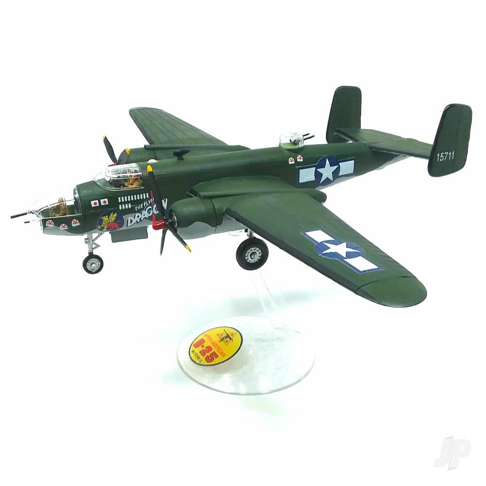 Atlantis Models 1:64 B-25 Flying Dragon with Swivel Stand AMCH216 1