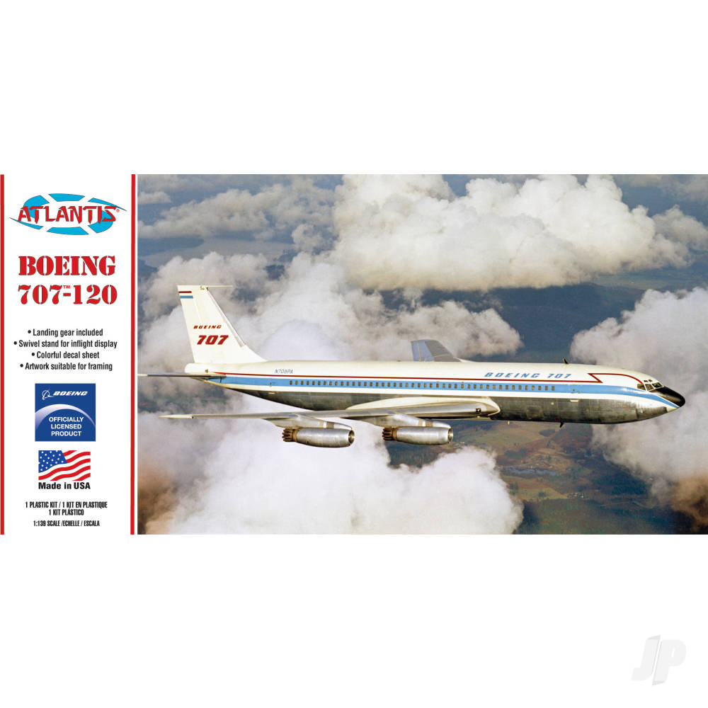 Atlantis Models 1:139 Boeing 707 Astrojet AMCH246