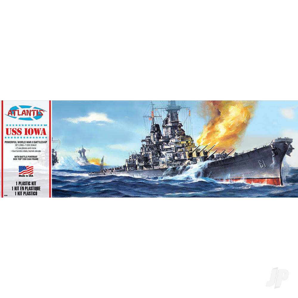 Atlantis Models 1:535 USS Iowa AMCH369 Main