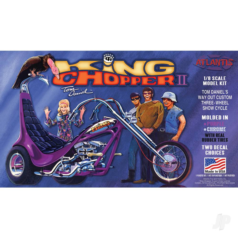 Atlantis Models 1:8 King Chopper Trike Tom Daniel AMCM224 Main