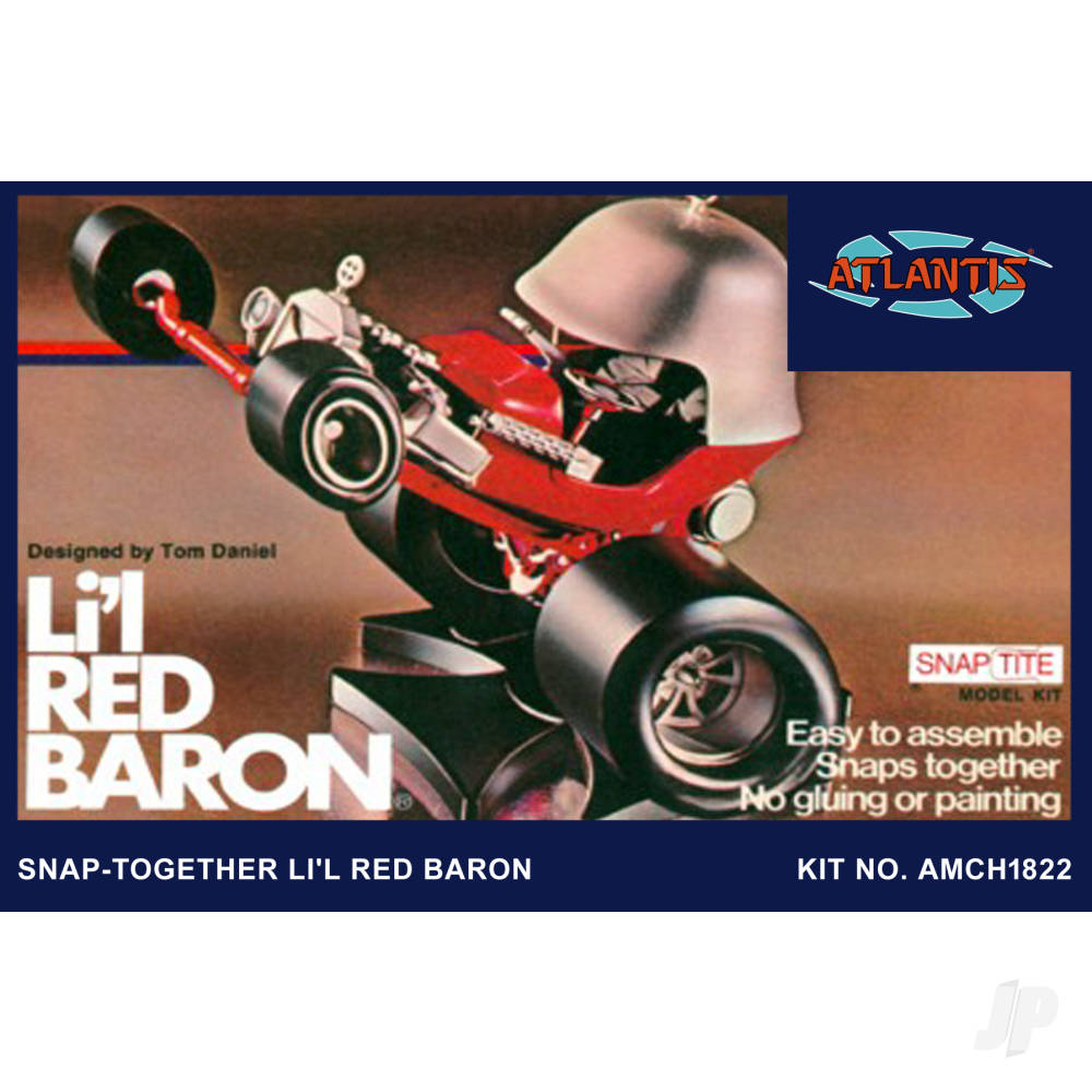 Atlantis Models 1:32 Snap Lil Red Baron Tom Daniel AMCM6650 2