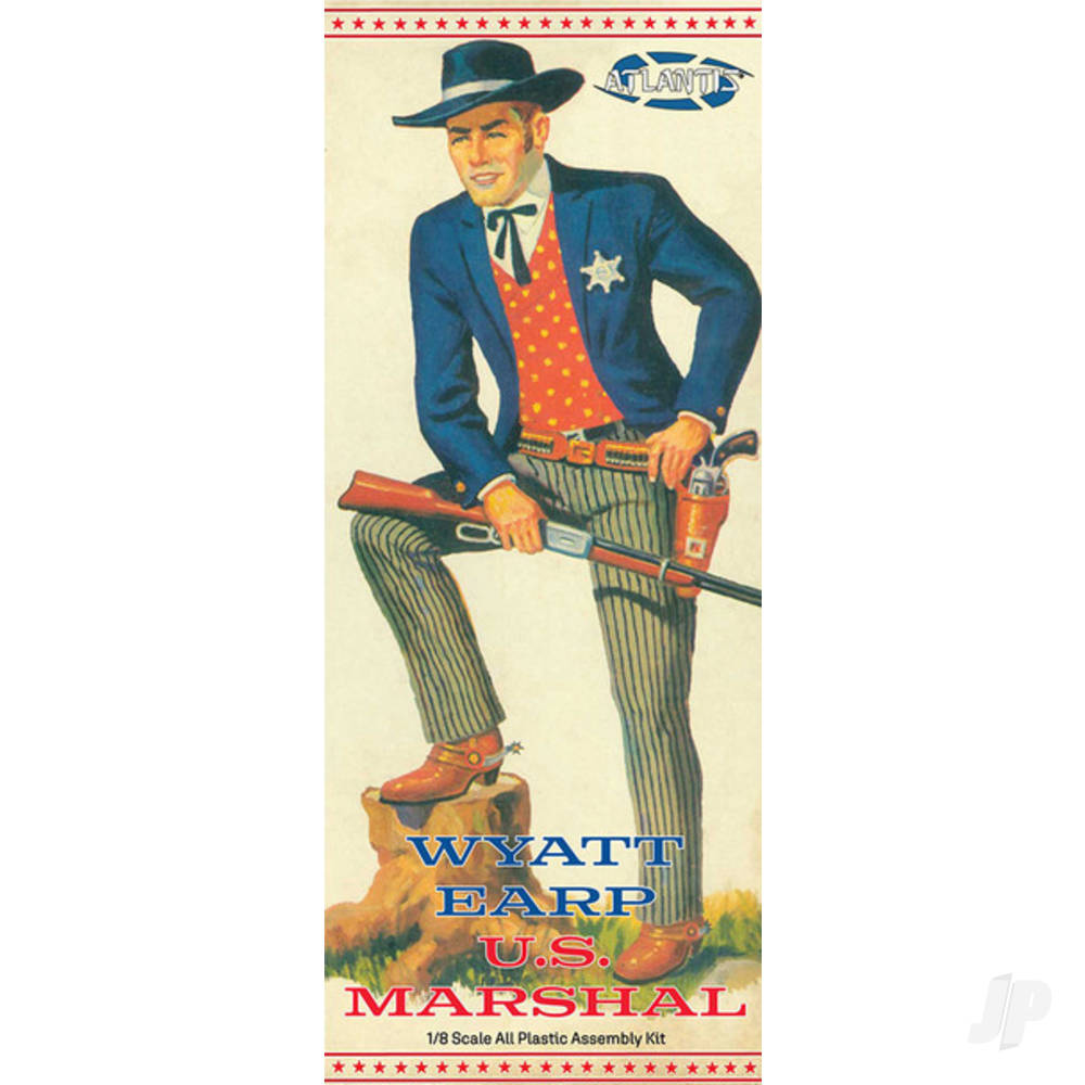 Atlantis Models Wyatt Earp 1/8 Figure AMCP278