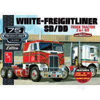 AMT 1:25 White Freightliner 2-in-1 SC/DD Cabover Tractor (75th Anniversary) AMT1046